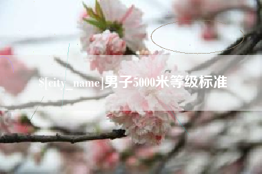 赣州男子5000米等级标准