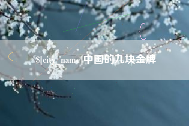 赣州中国的九块金牌