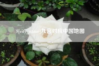 赣州九宫对应中国地图