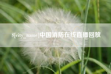 赣州中国消防在线直播回放