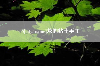 赣州龙的粘土手工
