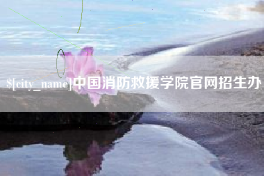 赣州中国消防救援学院官网招生办