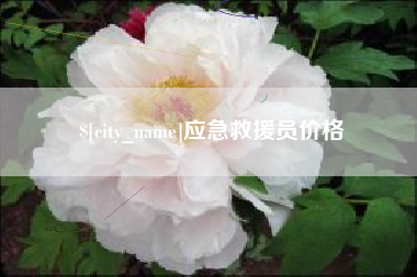 赣州应急救援员价格
