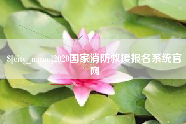 赣州2020国家消防救援报名系统官网
