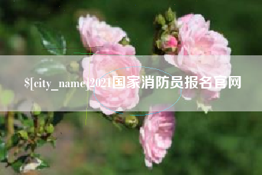 赣州2021国家消防员报名官网