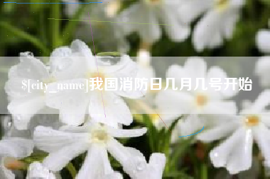 赣州我国消防日几月几号开始