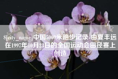 赣州中国5000米跑步记录-由夏丰远在1997年10月23日的全国运动会田径赛上创造