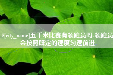 赣州五千米比赛有领跑员吗-领跑员会按照既定的速度匀速前进