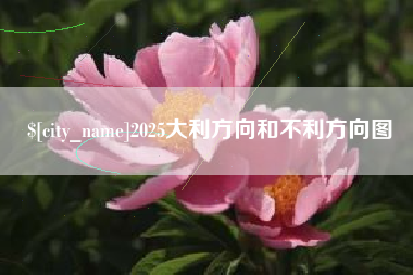 赣州2025大利方向和不利方向图