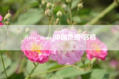 赣州中国地图9宫格