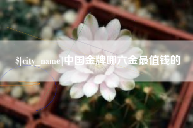 赣州中国金牌哪六金最值钱的