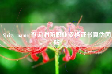 赣州查询消防职业资格证书真伪网站