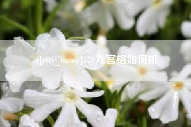 赣州579九宫格如何排