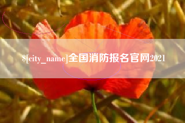赣州全国消防报名官网2021